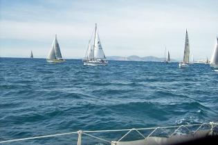 Various photos of Sailing in Saronic Gulf