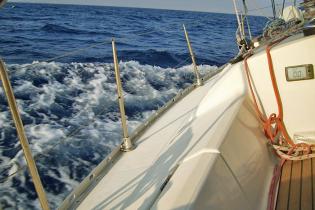 Sailing in Agistri