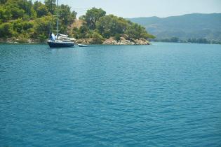 Sailing in Agistri
