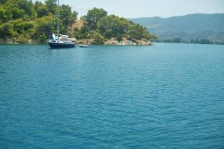 Sailing in Poros