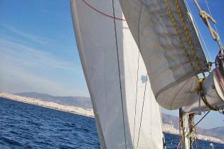 Various photos of Sailing in Saronic Gulf