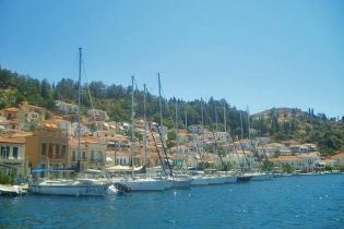 Sailing in Poros