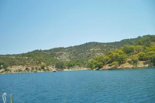 Sailing in Agistri