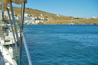Sailing in Kythnos Island