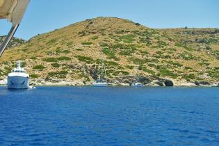 Sailing in Kythnos Island