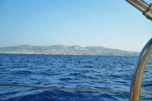 Sailing in Agistri