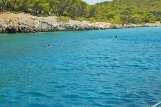 Sailing in Agistri