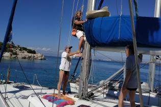 Grecosail WE Voile avec les associations Françaises en Grèce