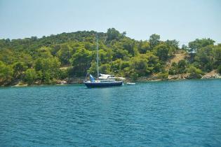Sailing in Poros