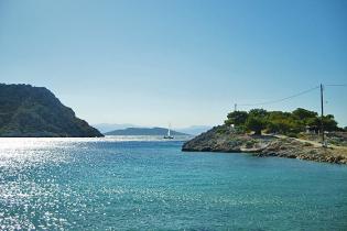 Sailing in Agistri