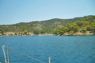 Sailing in Agistri