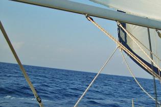 Sailing in Agistri