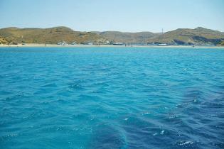 Sailing in Kythnos Island