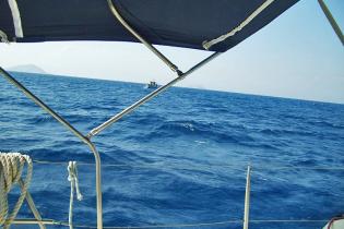 Sailing in Agistri