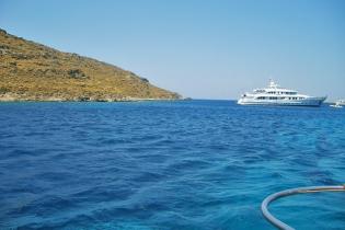 Sailing in Kythnos Island