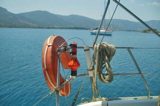 Sailing in Poros