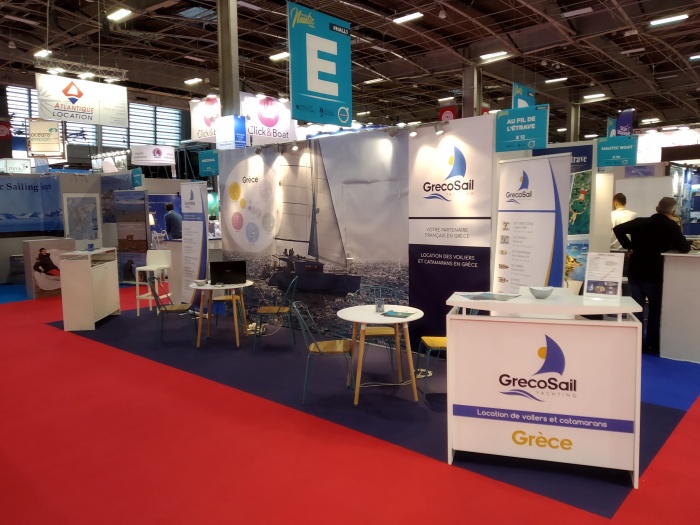 GRECOSAIL Yachting welcomes you at the virtual  Boat Show in Paris  from December 5 to 13